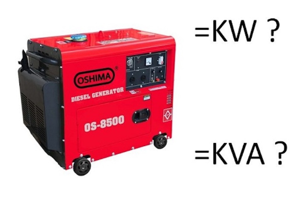 Cách chuyển đổi kW sang kVA