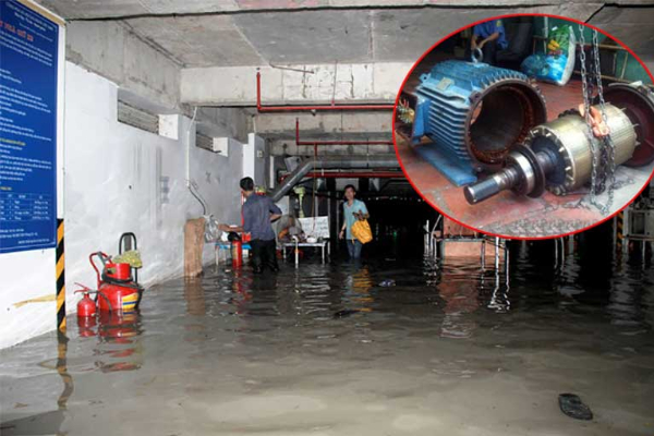 Cách xử lý chi tiết từng bộ phận máy phát điện bị ngập nước