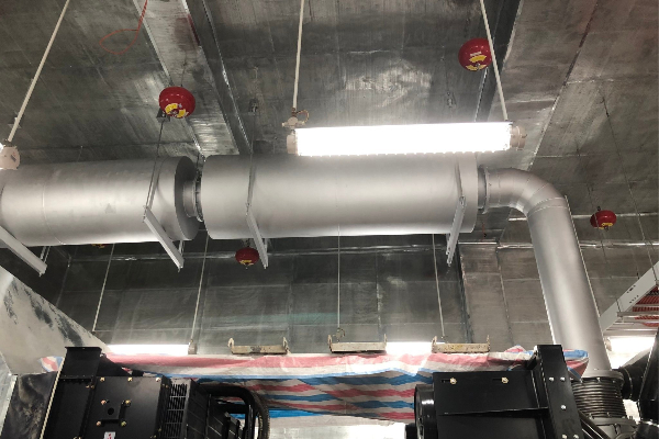 Cấu tạo ống khói máy phát điện