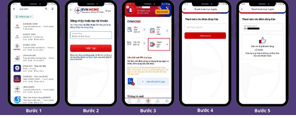 Các bước tính tiền điện online qua hệ thống EVN