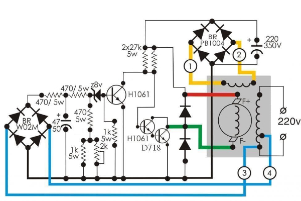 Nguy&ecirc;n l&yacute; hoạt động của AVR m&aacute;y ph&aacute;t điện 3 pha