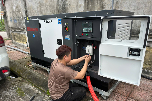 lưu ý cần biết khi đặt máy phát điện ngoài trời