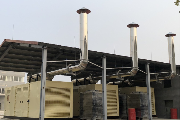 Ống khói máy phát điện