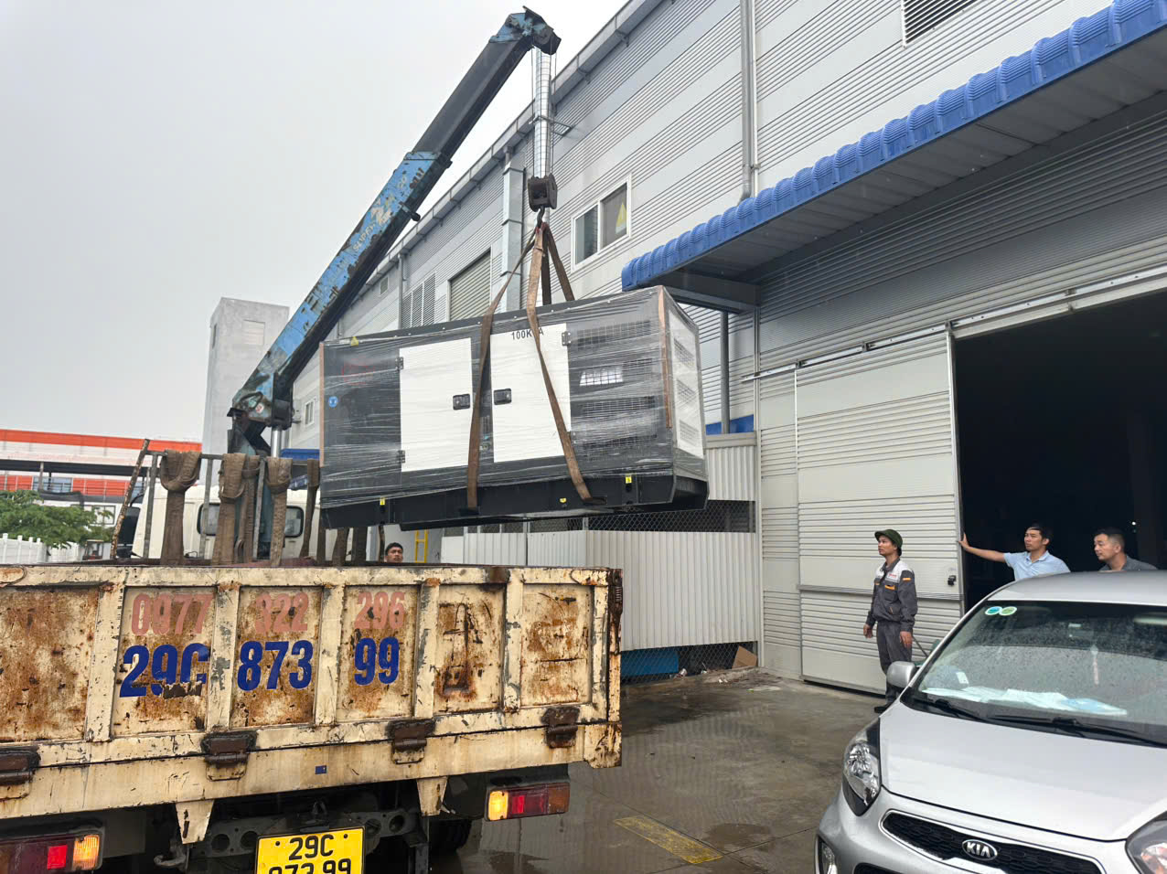 Lắp đặt máy phát điện 100kVA DIANYO tại Bắc Giang: Giải pháp năng lượng ổn định cho dự án của bạn