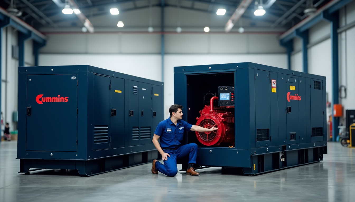 Máy phát điện Cummins chính hãng: Hướng dẫn phân biệt thật - giả