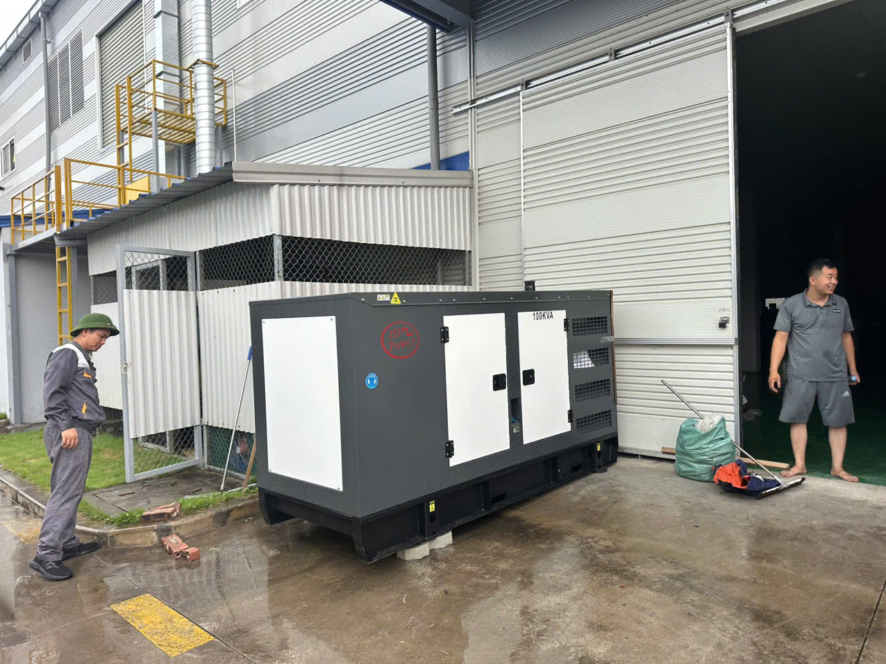 Lắp đặt máy phát điện 100kVA DIANYO tại Bắc Giang: Giải pháp năng lượng ổn định cho dự án của bạn